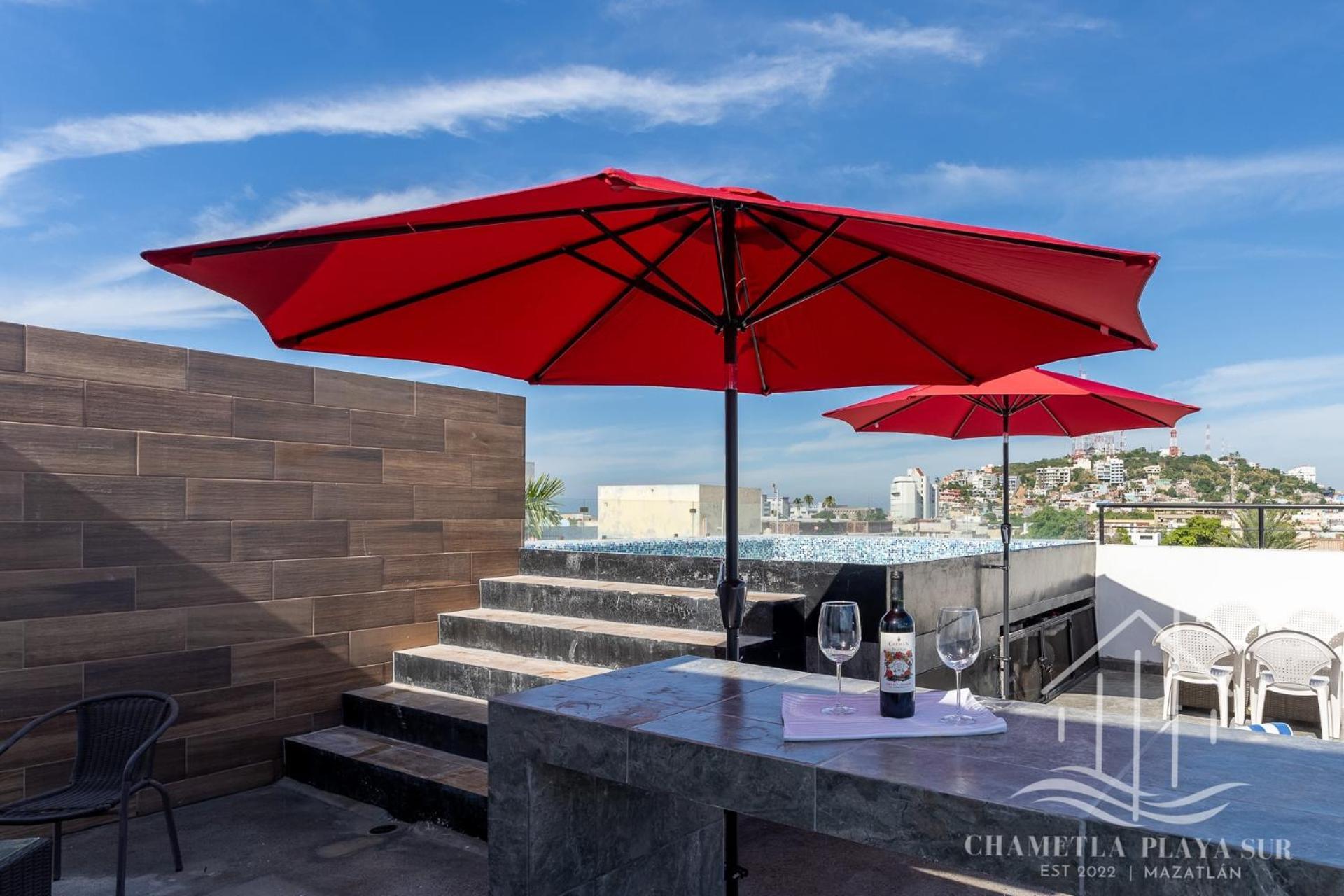 New & Comfy, 5 Star Area, Walk 2 Beach, Pool, Views, King Bed Mazatlán Esterno foto